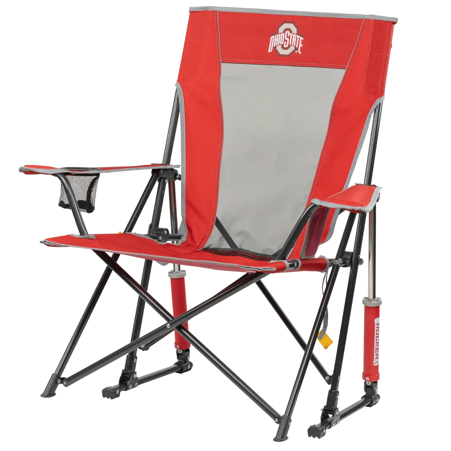 College Comfort Pro Rocker™ - Ohio State Buckeyes - Trackside Style