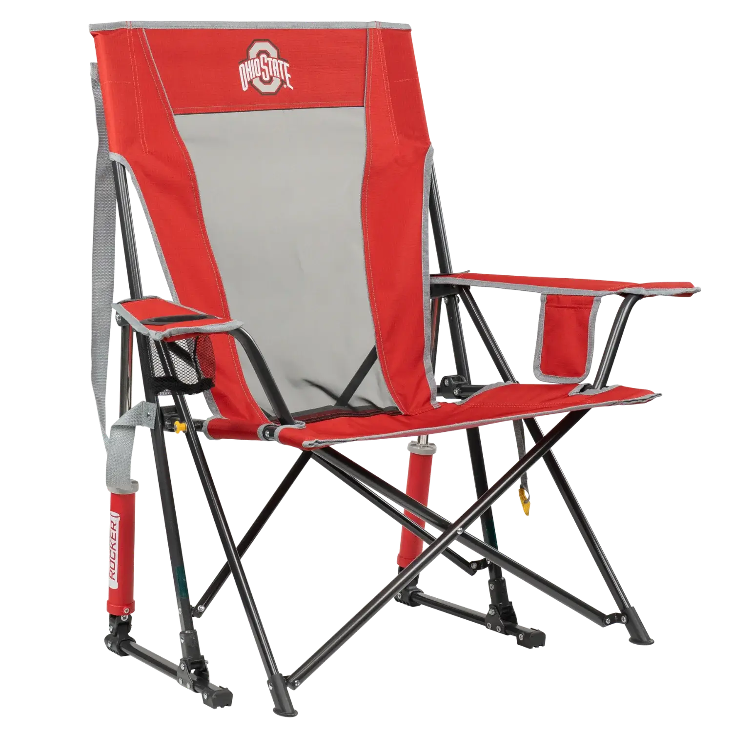 College Comfort Pro Rocker™ - Ohio State Buckeyes - Trackside Style