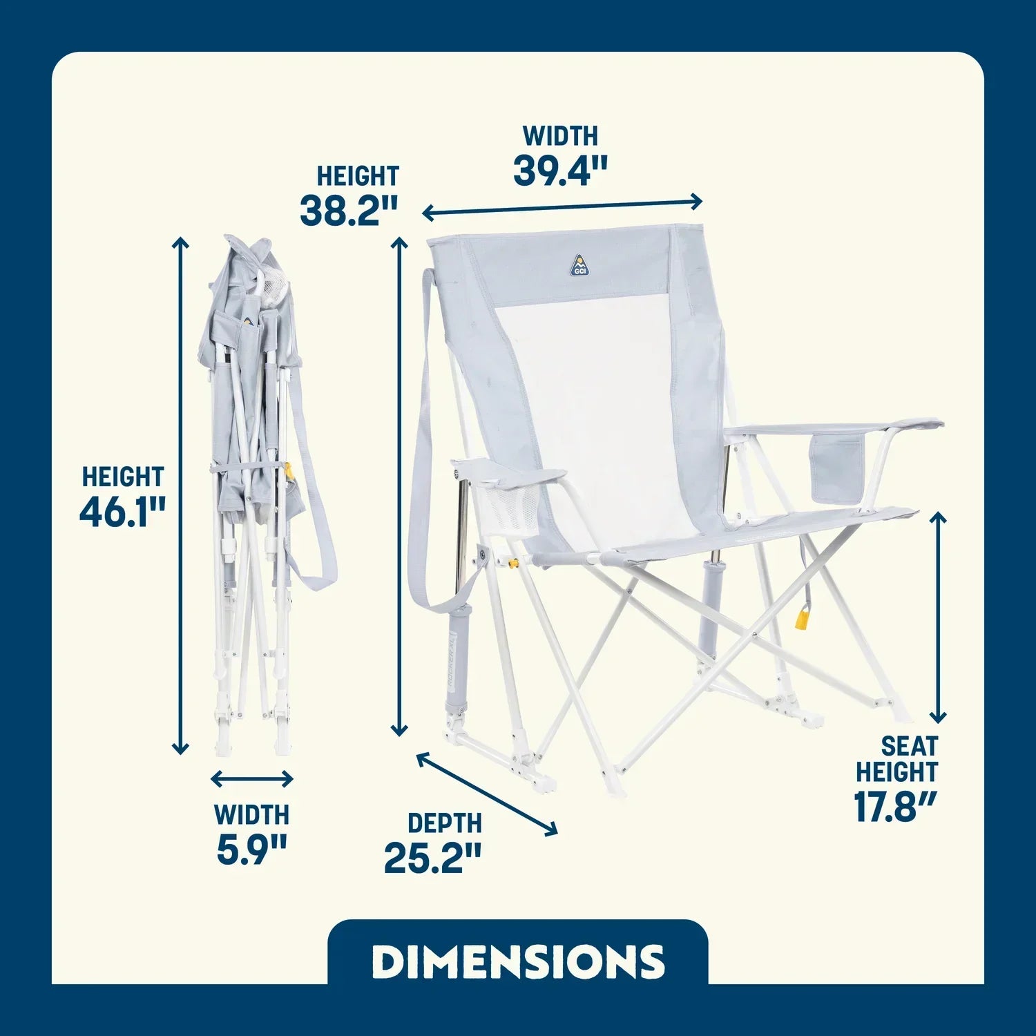 Comfort Pro Rocker XL™ - Porch Ease