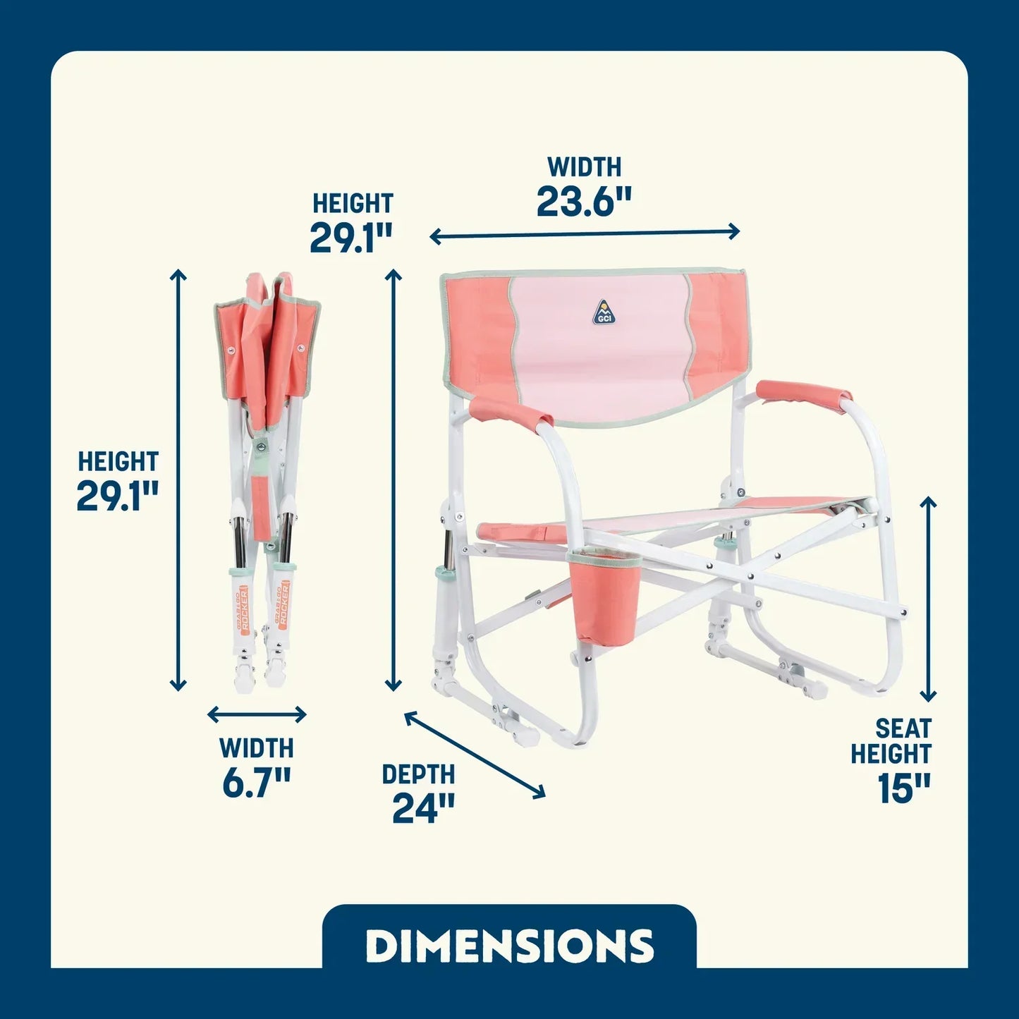 Grab & Go Rocker™ - Patio Style