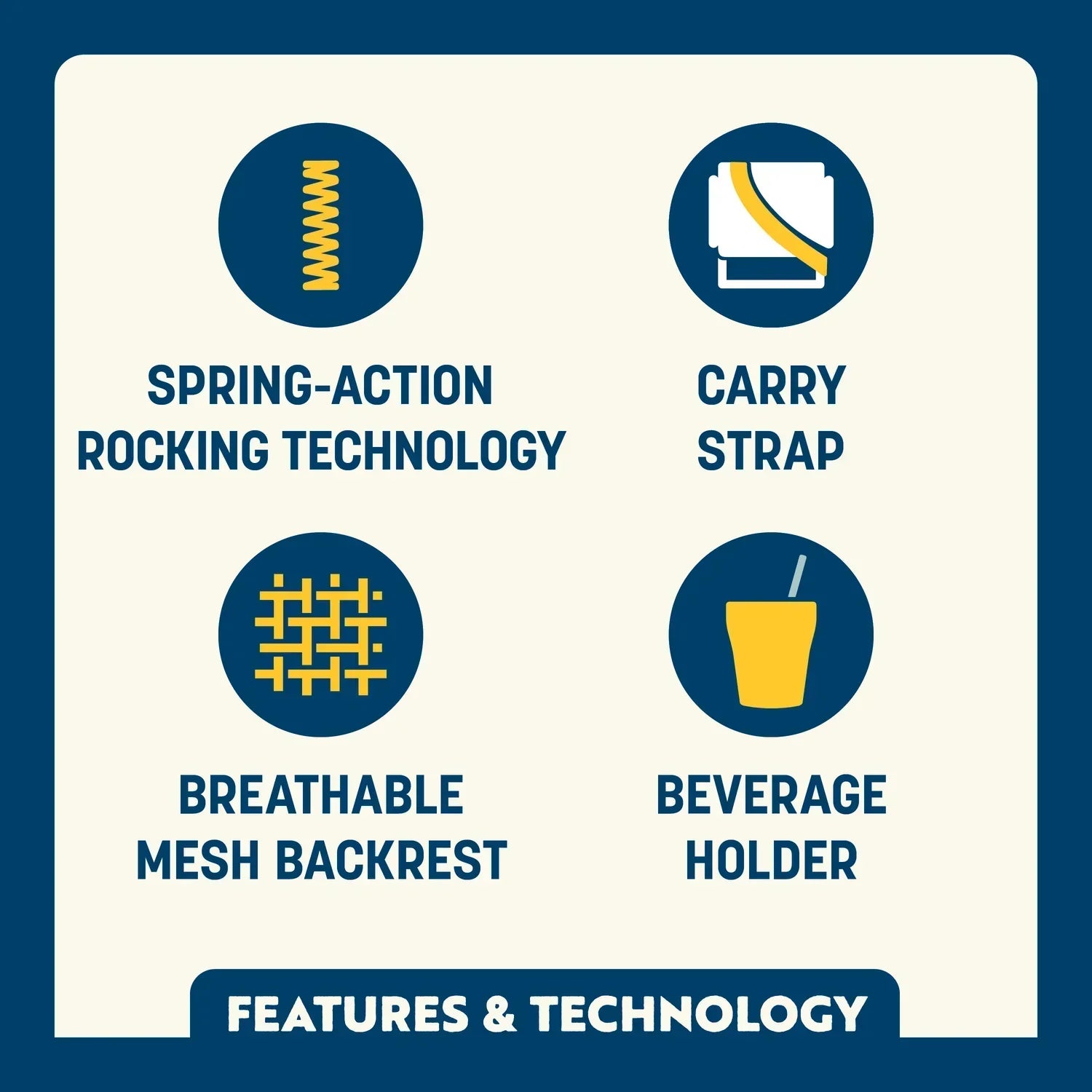 RoadTrip Rocker™ - NASCAR For Her - Sideline Comfort