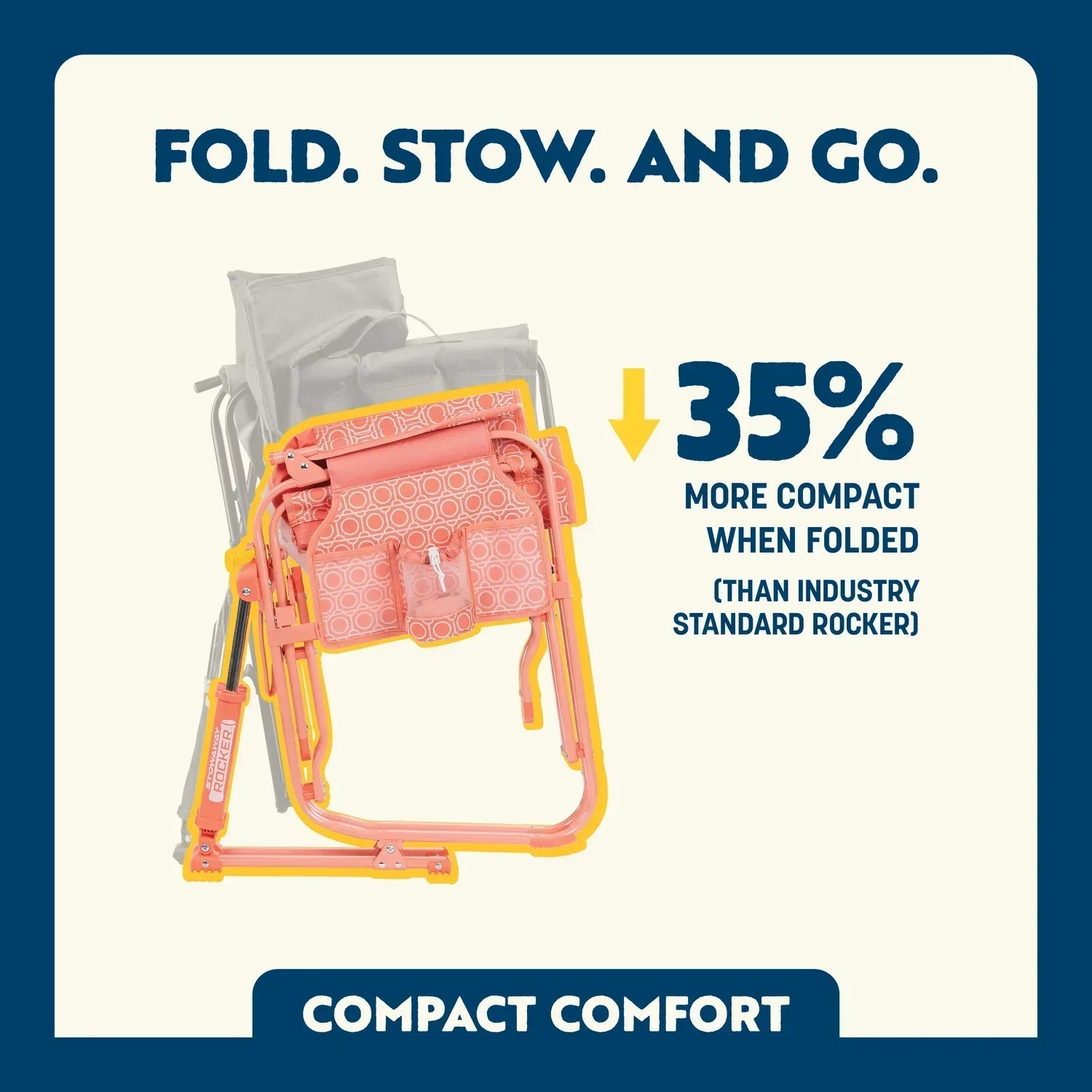 Stowaway Rocker™ - Cozy Camp Style