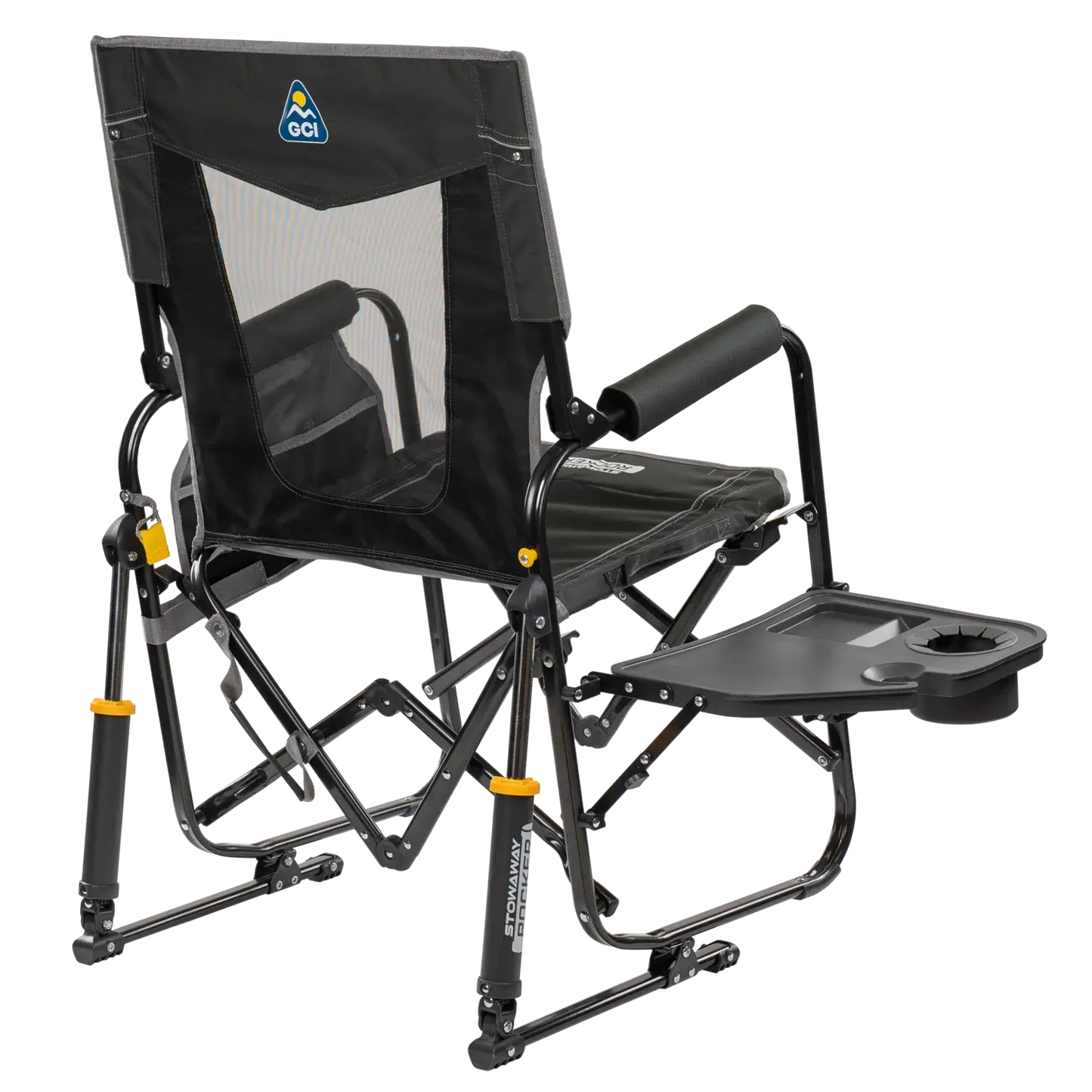 Stowaway Rocker™ with Side Table - Backyard Prep
