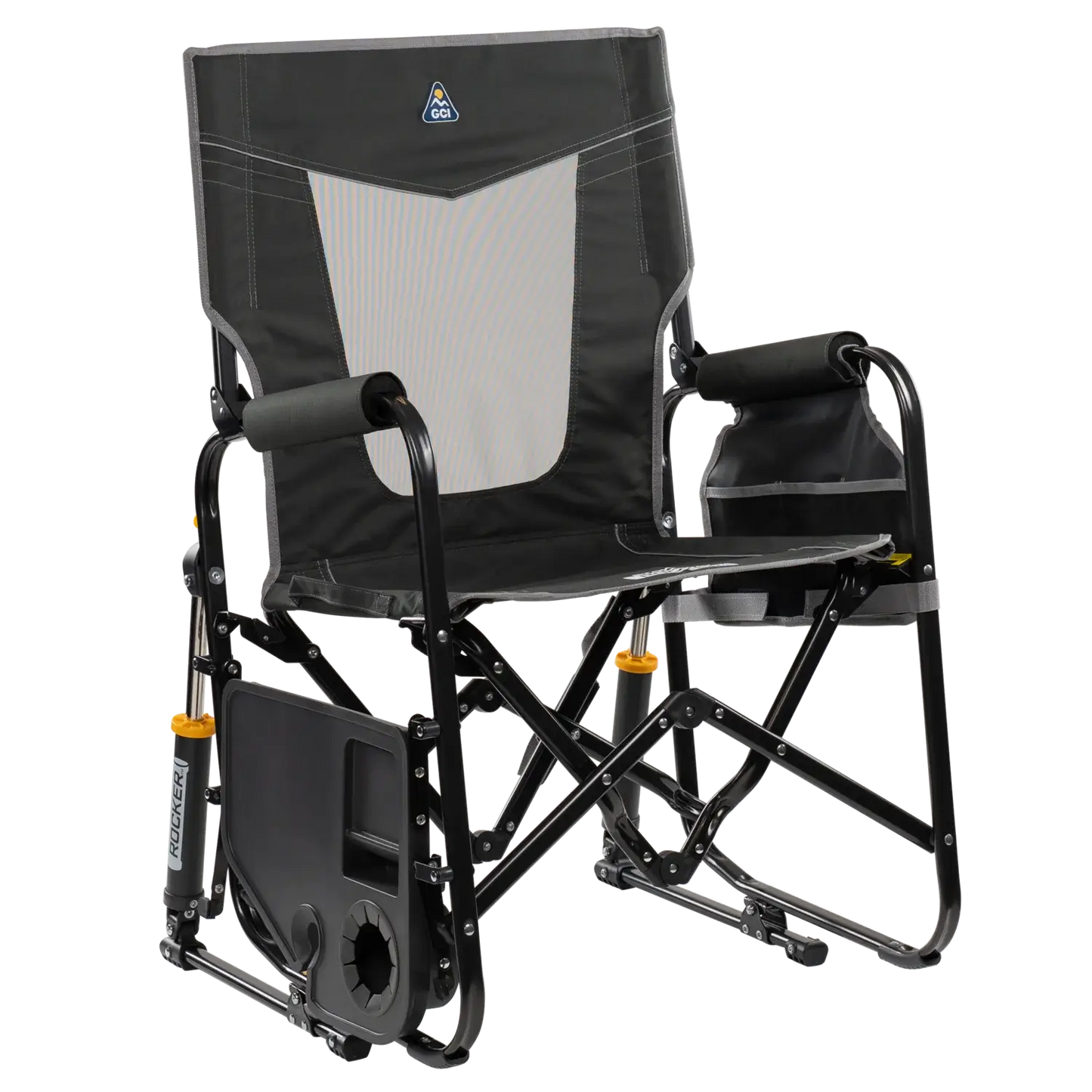 Stowaway Rocker™ with Side Table - Backyard Prep