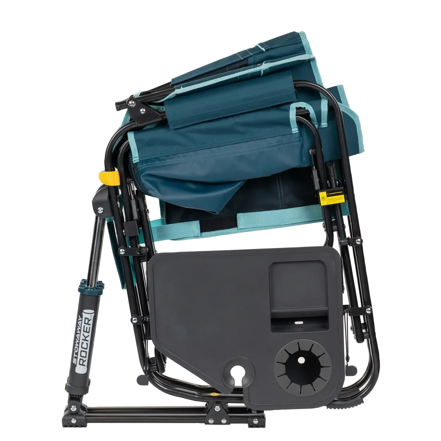 Stowaway Rocker™ with Side Table - Backyard Prep