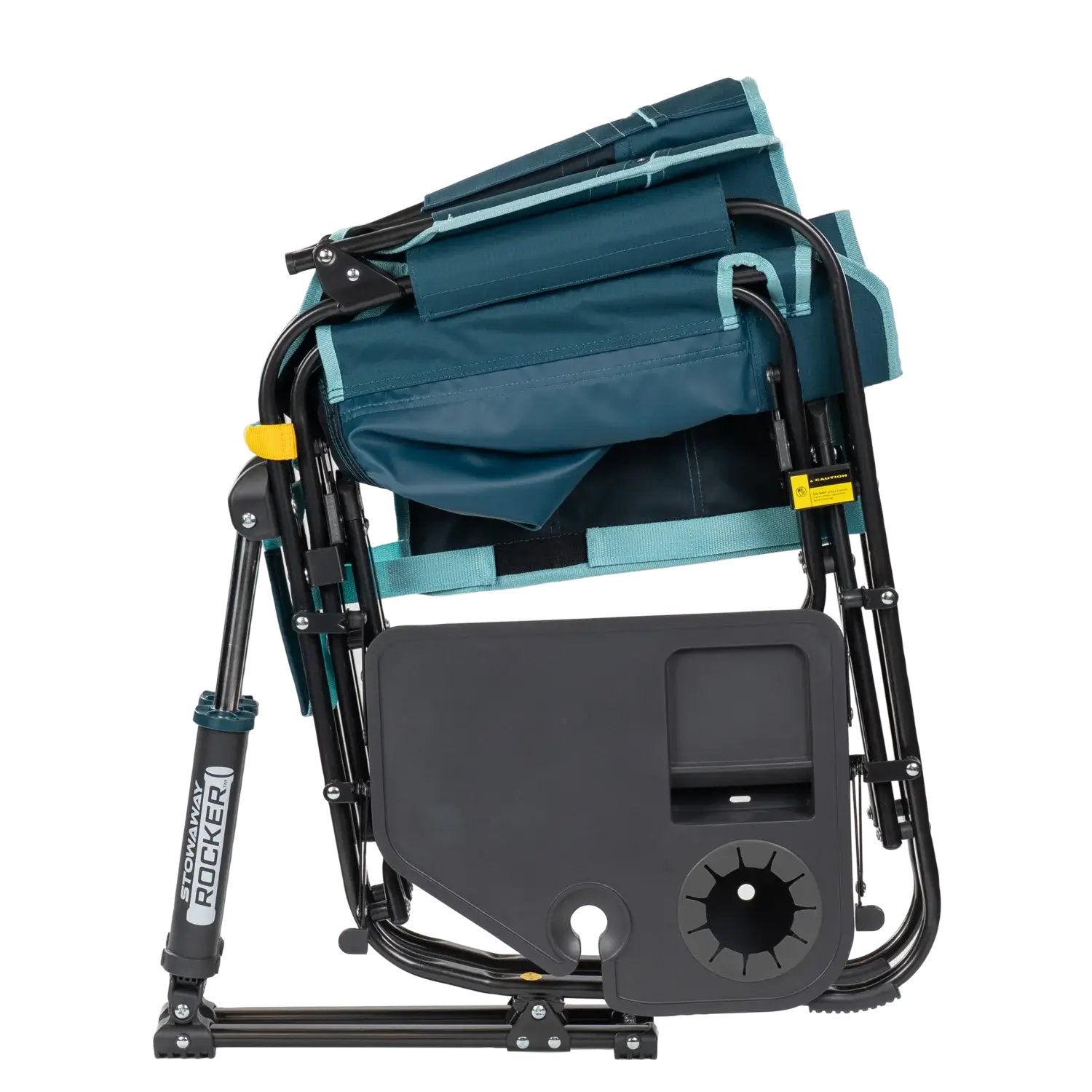 Stowaway Rocker™ with Side Table - Backyard Prep