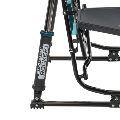 Stowaway Rocker™ with Side Table - Backyard Prep