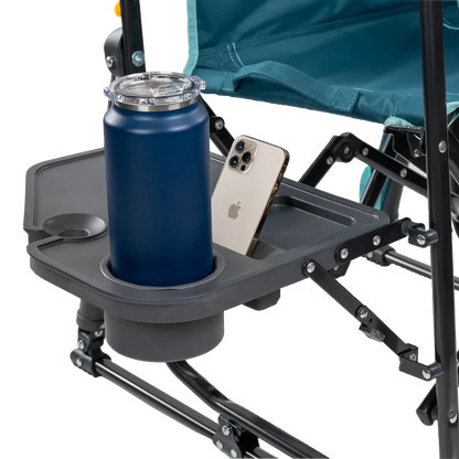 Stowaway Rocker™ with Side Table - Backyard Prep